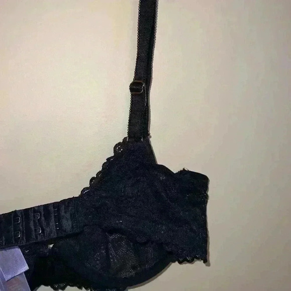 SAVAGE FENTY BLACK LACE BRA 32C - Picture 4 of 9